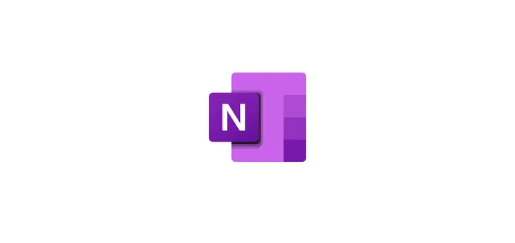 A banner with the OneNote icon